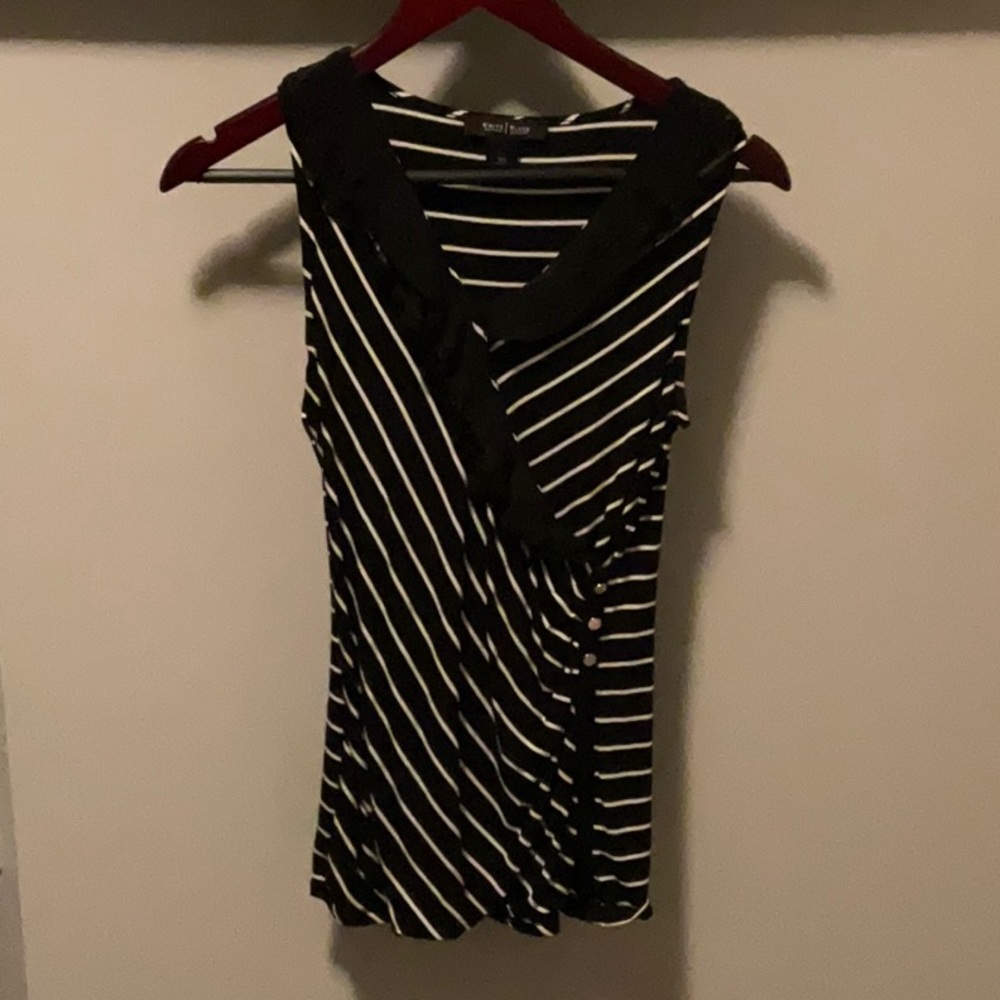 Sleeveless Stripped Top by WHBM